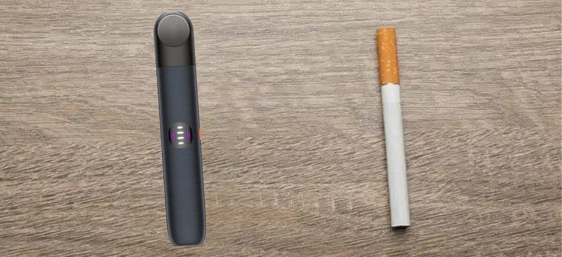 电子烟和香烟对比