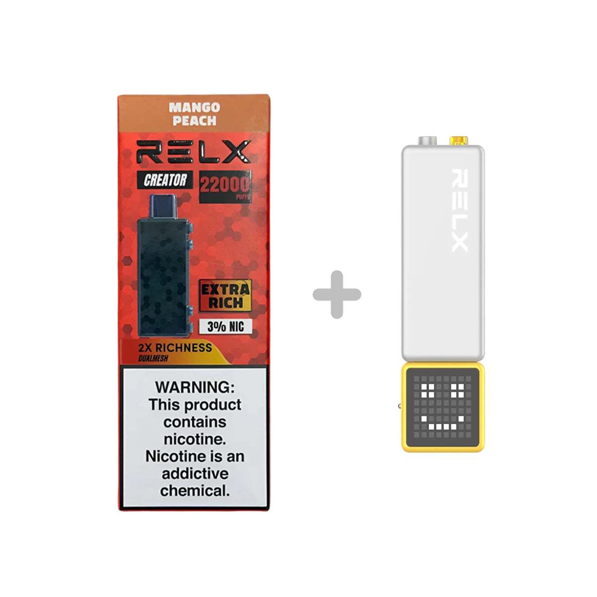 悦刻RELX正品积木乐高RELX Creator 22000口 | 套餐多口味搭配 | 适配1代/2代/3代弹杆