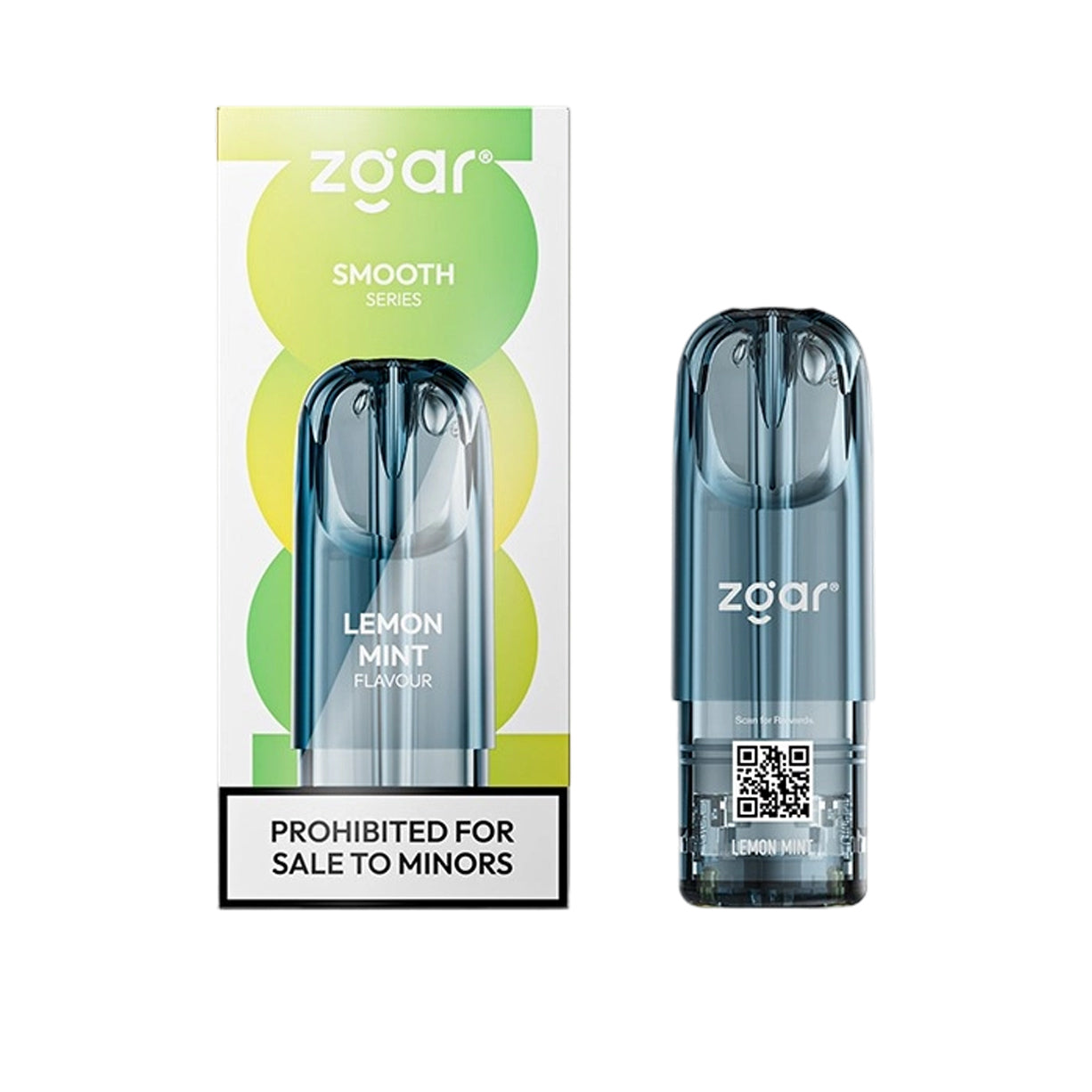 Zgar冰熊6.0s烟弹-3.0ml单颗装-柠檬薄荷口味