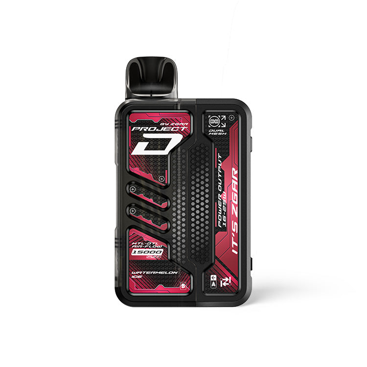 冰熊积木ZGAR正品  PROJECT-D 15000口 可拆卸套装/烟弹电子烟 | 多口味可选