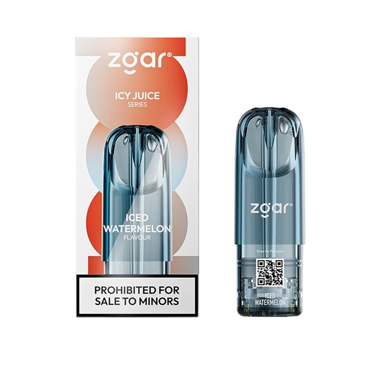 Zgar冰熊6.0s烟弹-3.0ml单颗装-西瓜冰口味