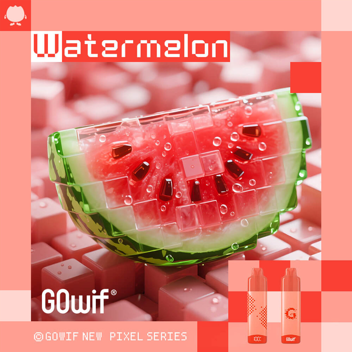 高维正品 GOwif Chill 陶瓷芯涡轮大功率极凉系列 18000口一次性电子烟 | 多款口味任选