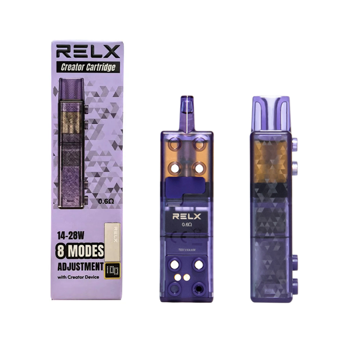 Relx 3 悦刻RELX正品积木可注油空弹三代弹/油套餐 | 5ml容积RELX空弹+30ml正品RELX E-liquid – ykvape