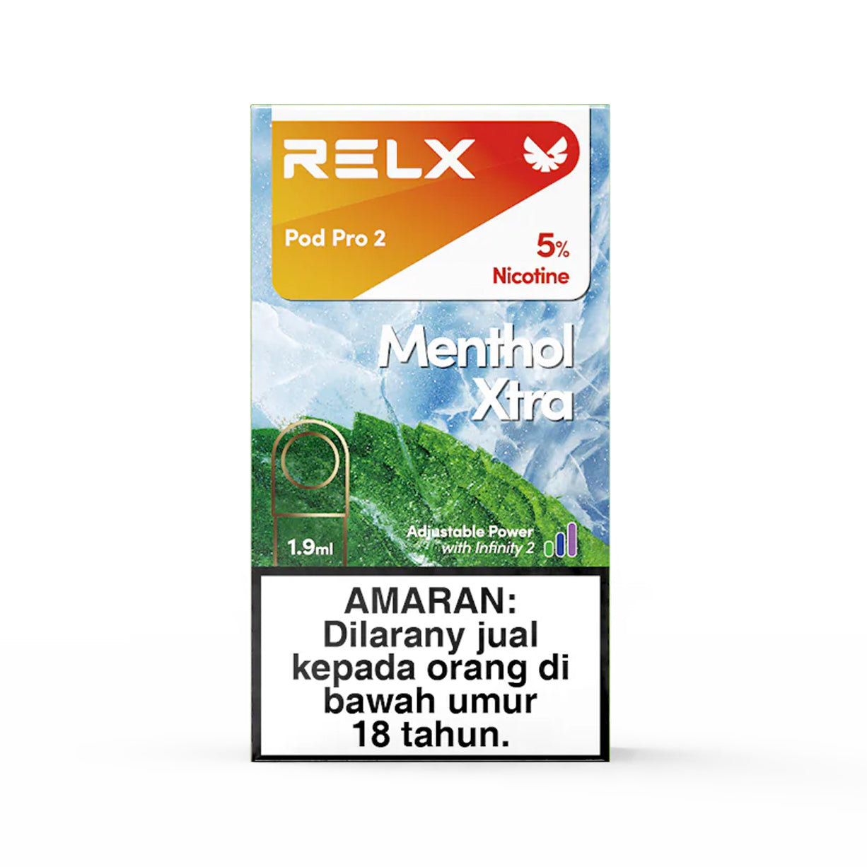 悦刻RELX正品外贸弹|新薄荷Menthol Xtra 口味|单颗装 3颗起售
