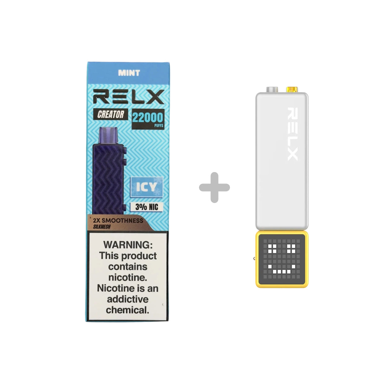 悦刻RELX正品积木乐高RELX Creator 22000口|套餐多口味搭配|适配1代/2代弹杆