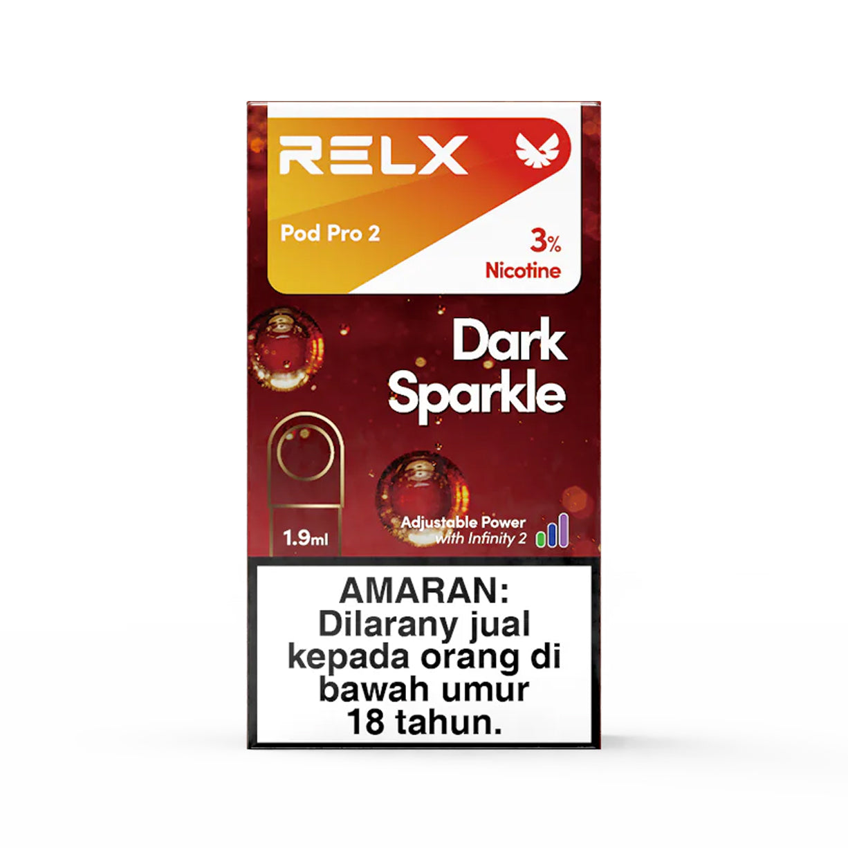 悦刻RELX正品外贸弹|可乐冰Dark Sparkle 口味|单颗装 3颗起售