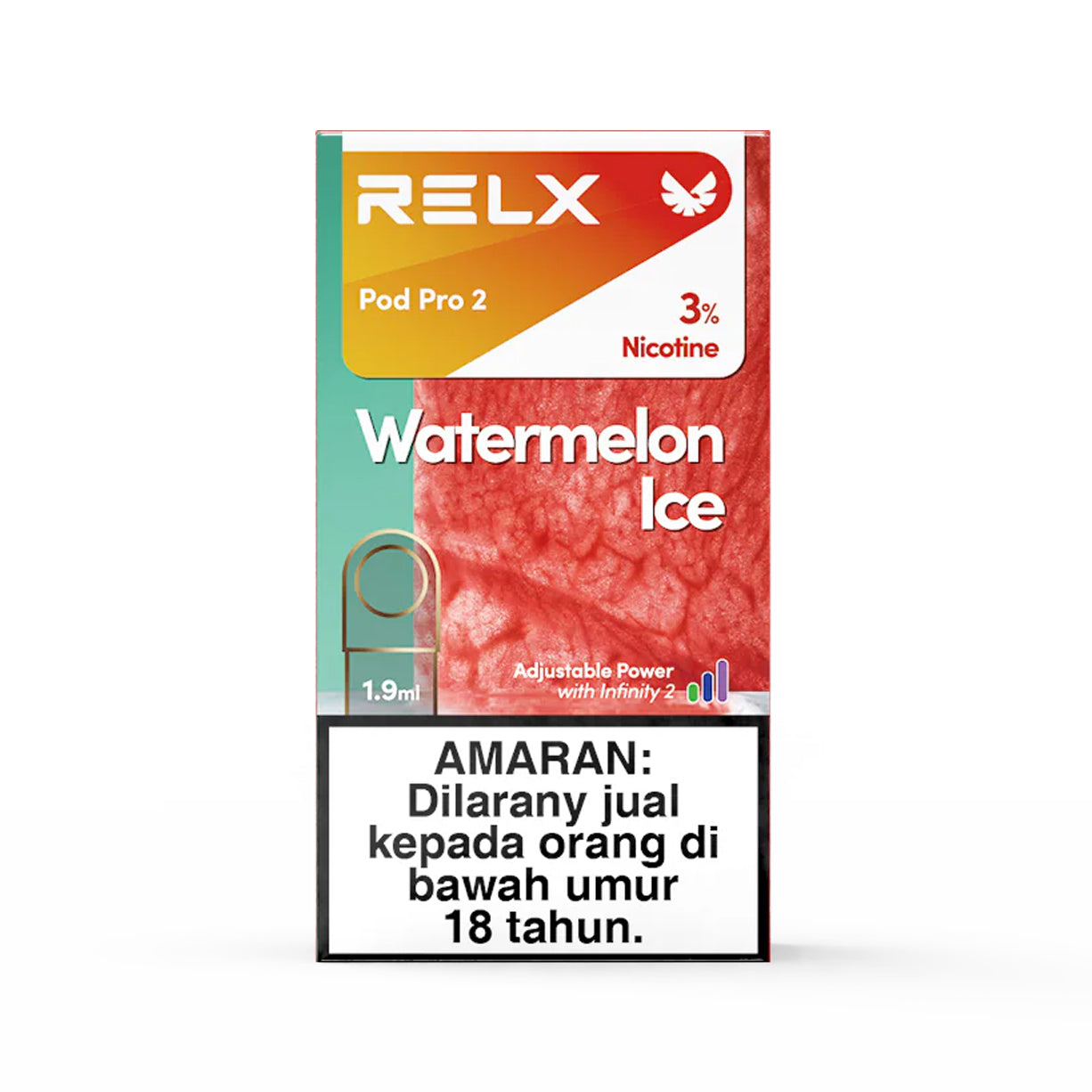 悦刻RELX正品外贸弹|西瓜Watermelon Ice 口味|单颗装 3颗起售