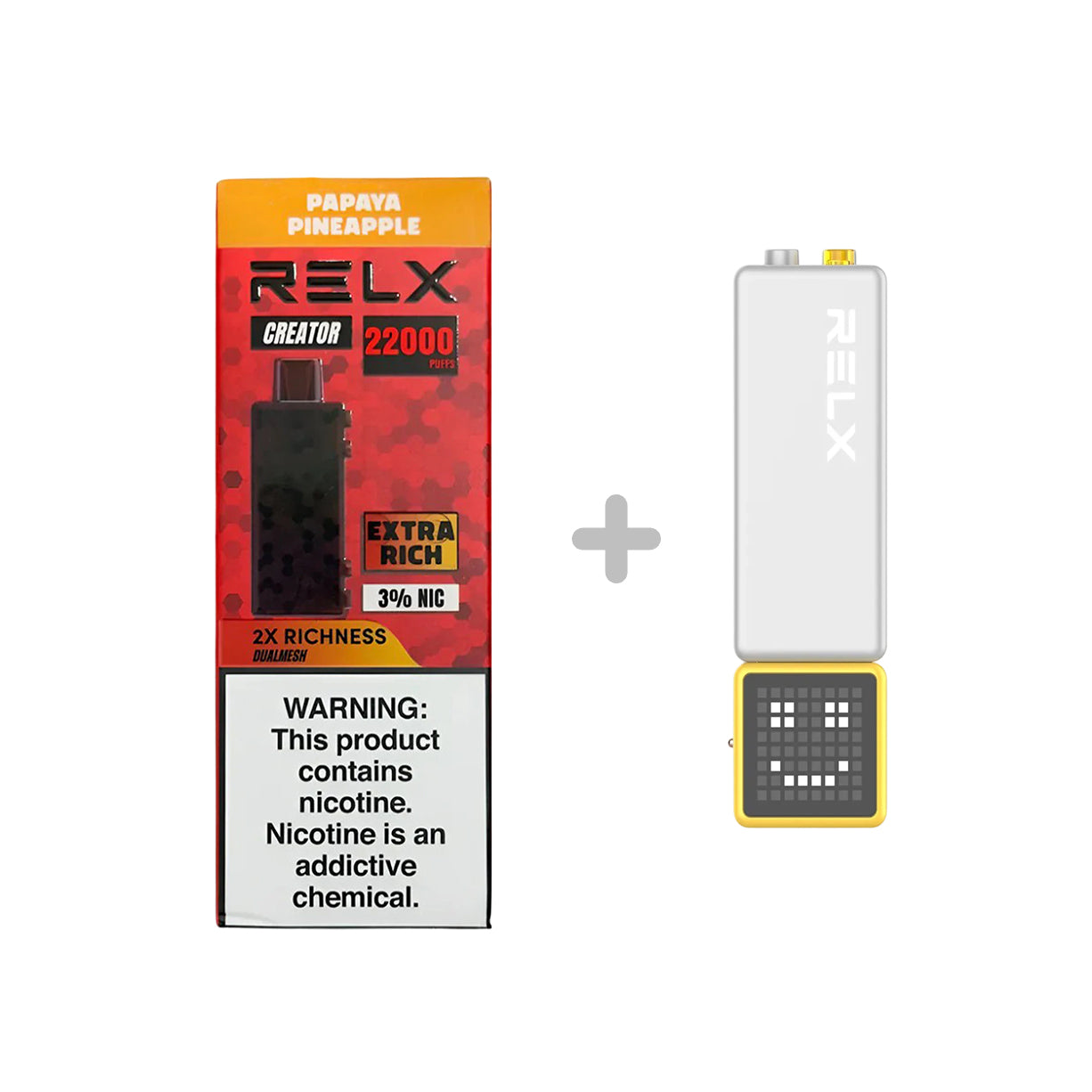 悦刻RELX正品积木乐高RELX Creator 22000口|套餐多口味搭配|适配1代/2代弹杆