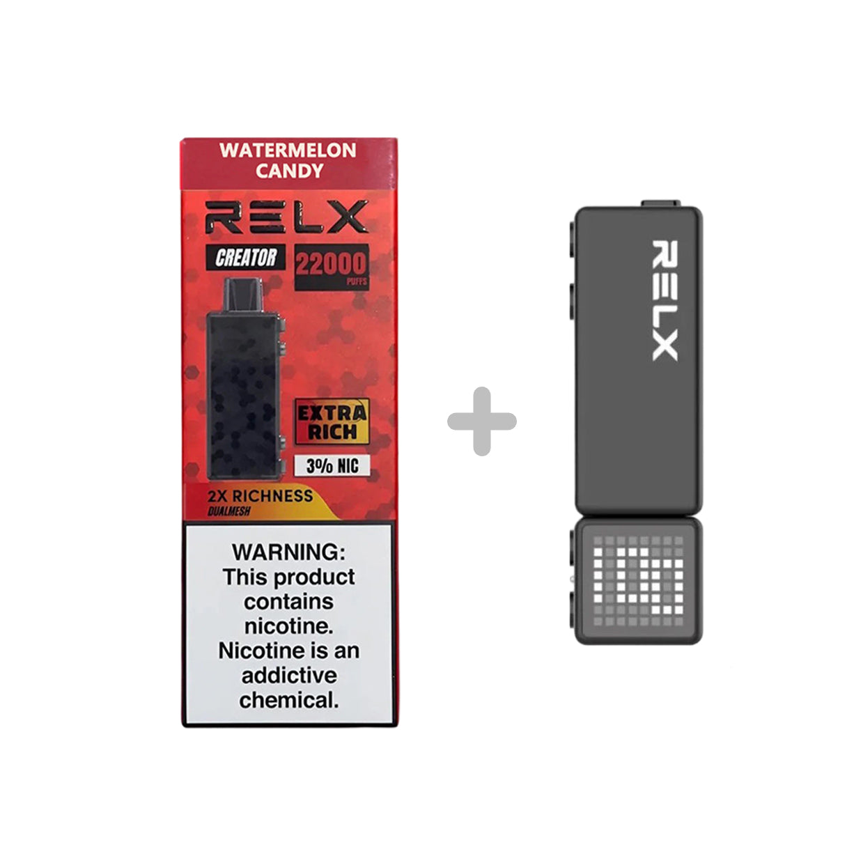 悦刻RELX正品积木乐高RELX Creator 22000口 | 套餐多口味搭配 | 适配1代/2代/3代弹杆