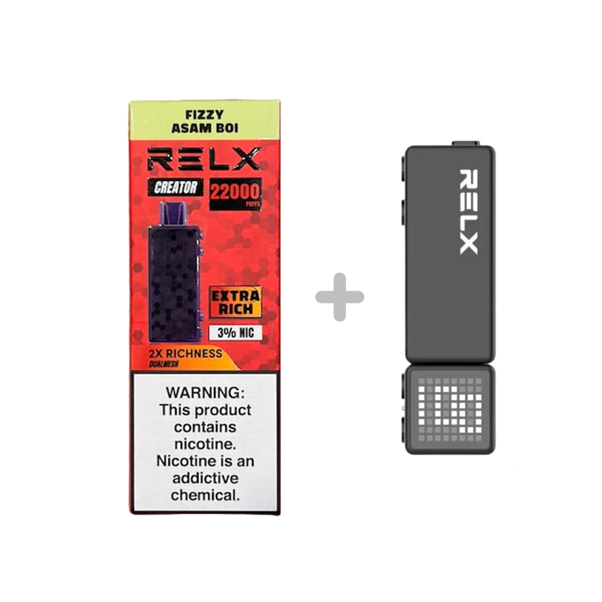 悦刻RELX正品积木乐高RELX Creator 22000口 | 套餐多口味搭配 | 适配1代/2代/3代弹杆