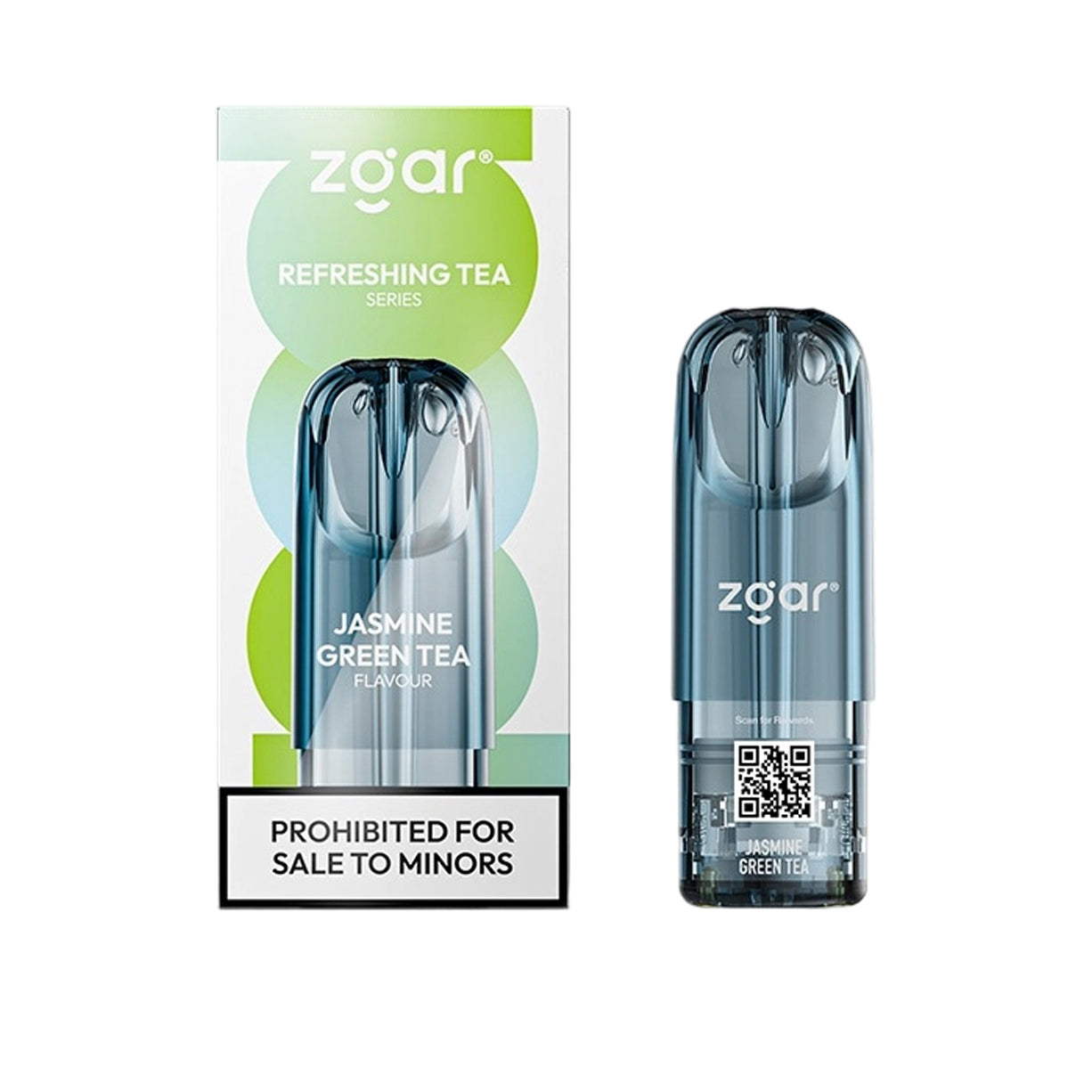 Zgar冰熊6.0s烟弹-3.0ml单颗装-茉莉绿茶口味