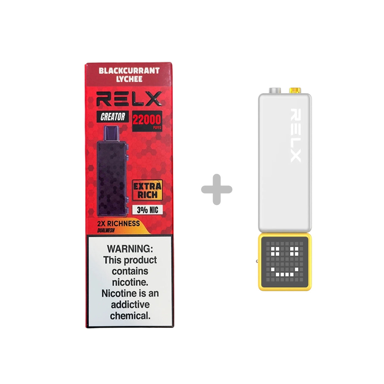 悦刻RELX正品积木乐高RELX Creator 22000口 | 套餐多口味搭配 | 适配1代/2代/3代弹杆