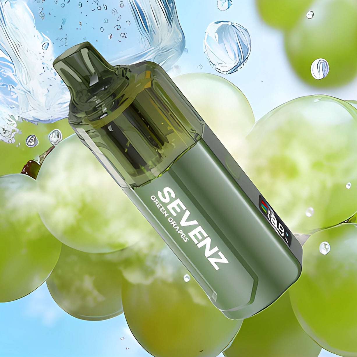 SEVENZ TANK 7Z 坦克 18000 口一次性电子烟-青提冰口味