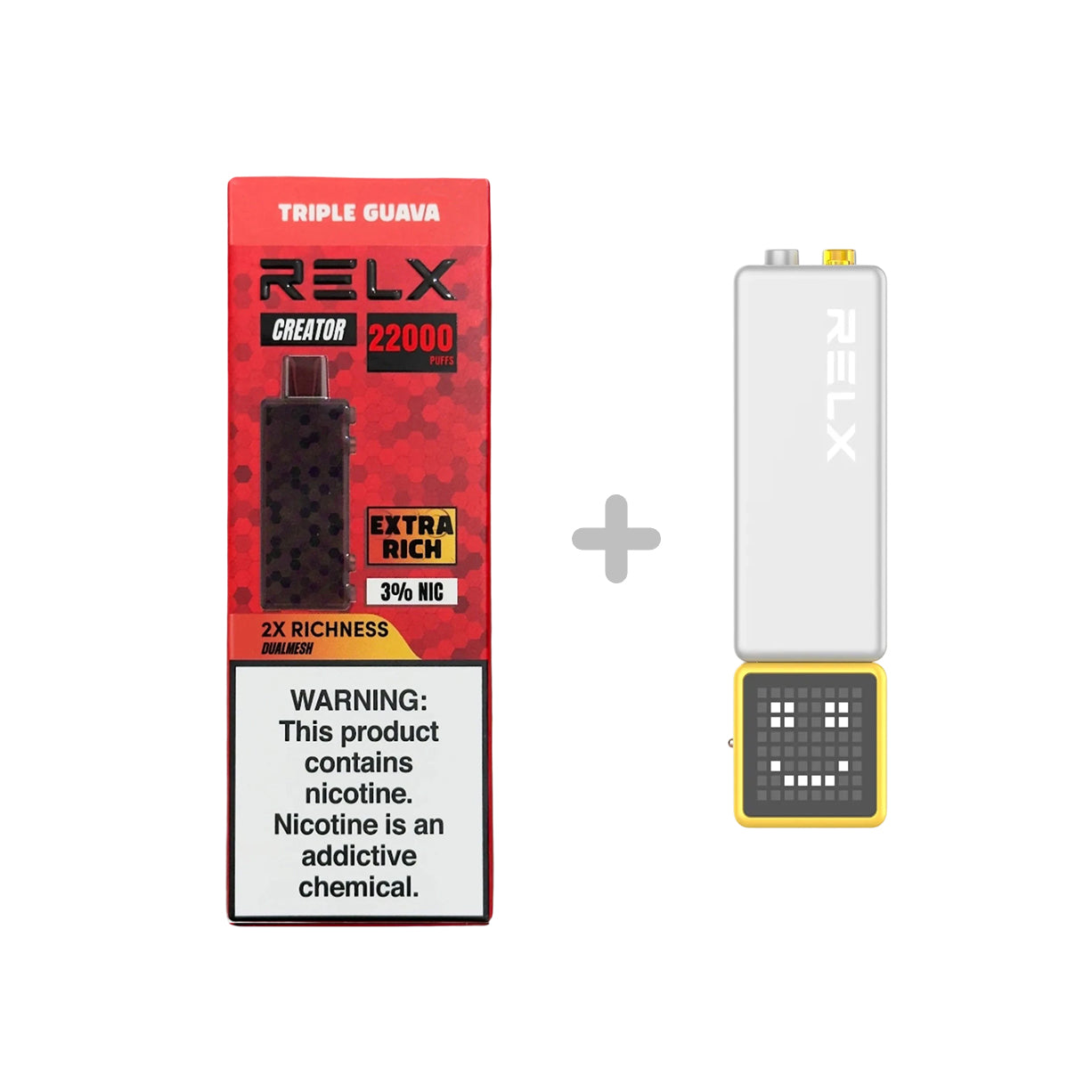 悦刻RELX正品积木乐高RELX Creator 22000口|套餐多口味搭配|适配1代/2代弹杆