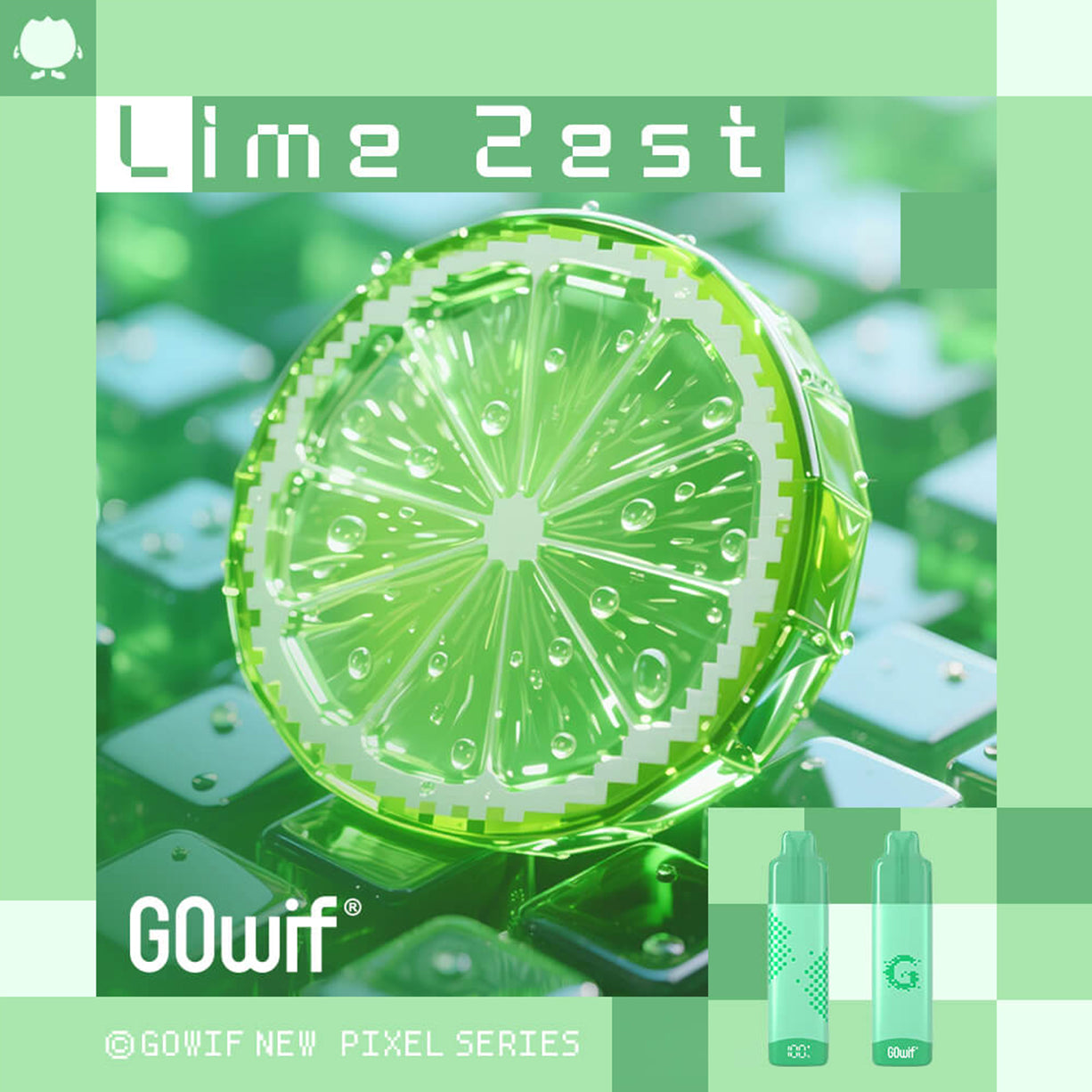 高维正品 GOwif Chill 陶瓷芯涡轮大功率极凉系列 18000口一次性电子烟 | 多款口味任选