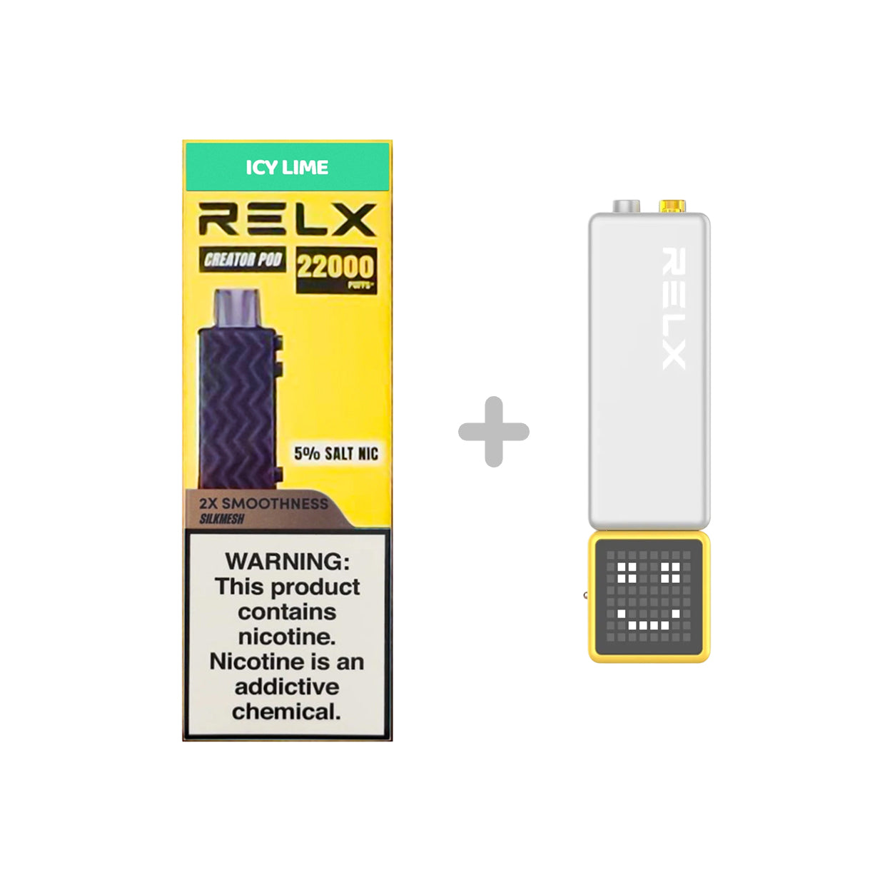 悦刻RELX正品积木乐高RELX Creator 22000口|套餐多口味搭配|适配1代/2代弹杆