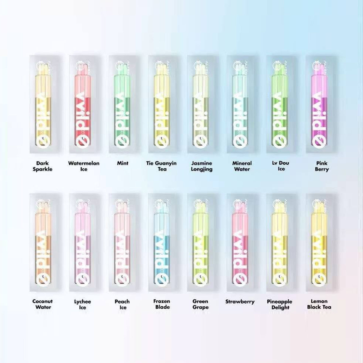 小野外星人正品 VVILD ALIEN 一次性电子烟12000口 | 可视化油仓电量显示 | 多款口味任选