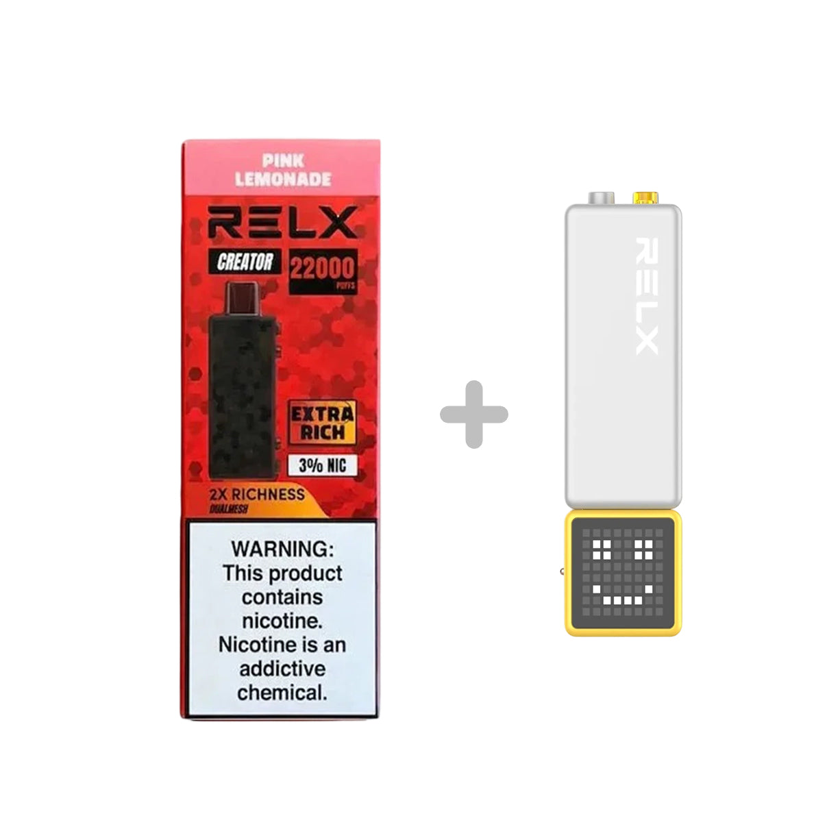 悦刻RELX正品积木乐高RELX Creator 22000口 | 套餐多口味搭配 | 适配1代/2代/3代弹杆