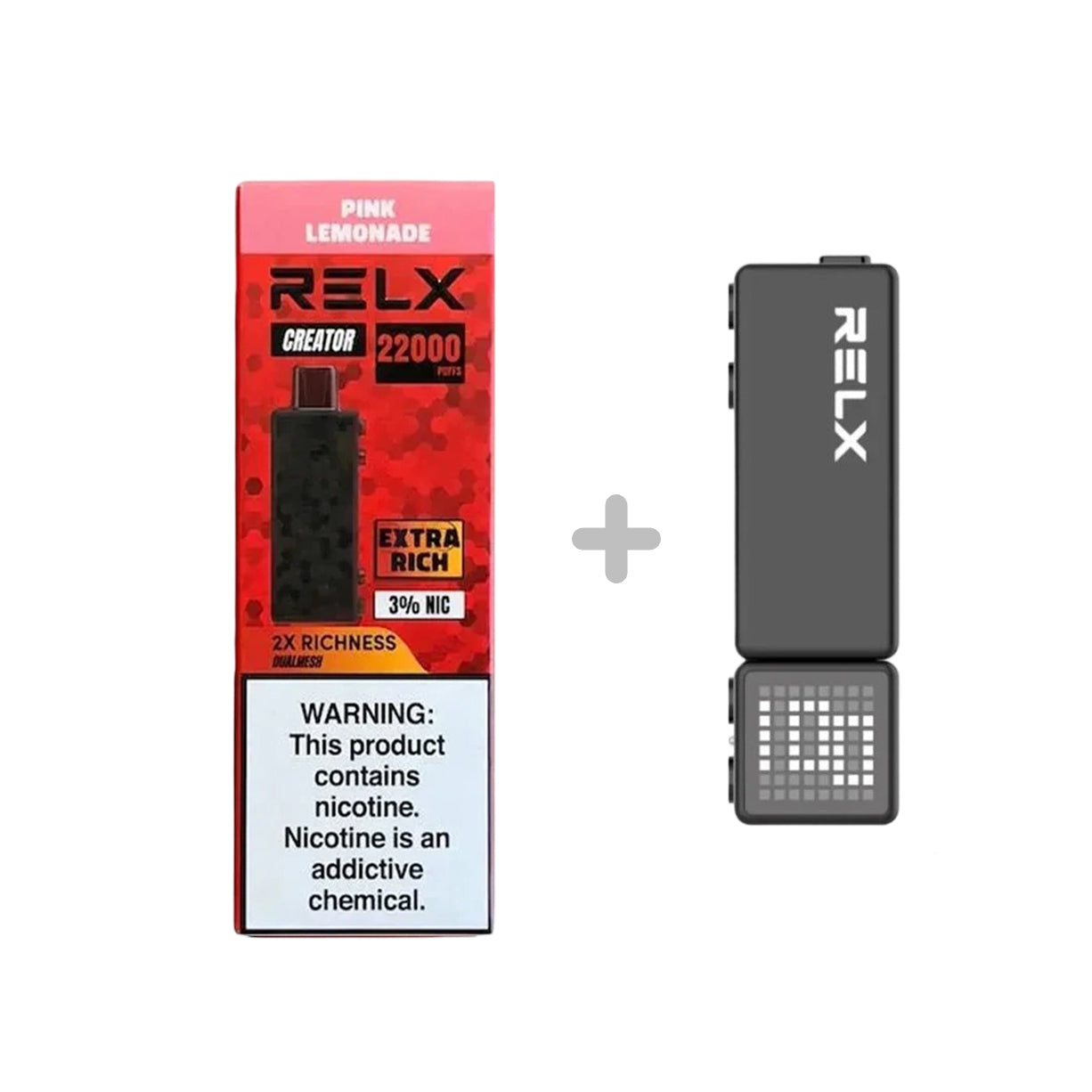 悦刻RELX正品积木乐高RELX Creator 22000口 | 套餐多口味搭配 | 适配1代/2代/3代弹杆
