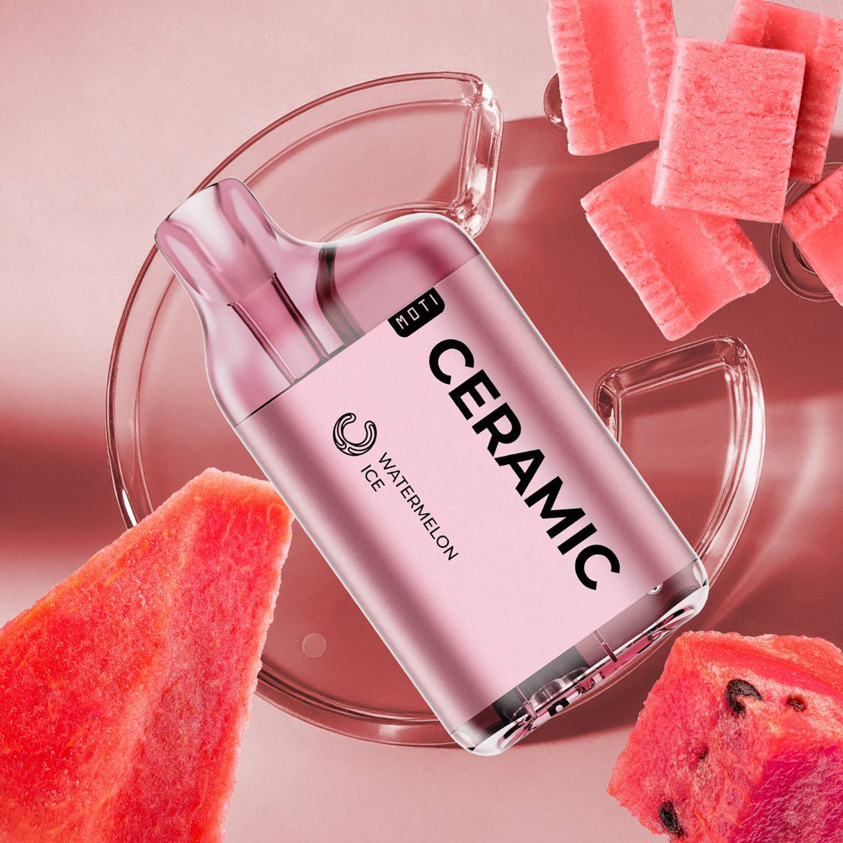 魔笛正品 MOTI CERAMIC 10000口 陶瓷芯系列 可视油仓 一次性电子烟 | 多款口味任选