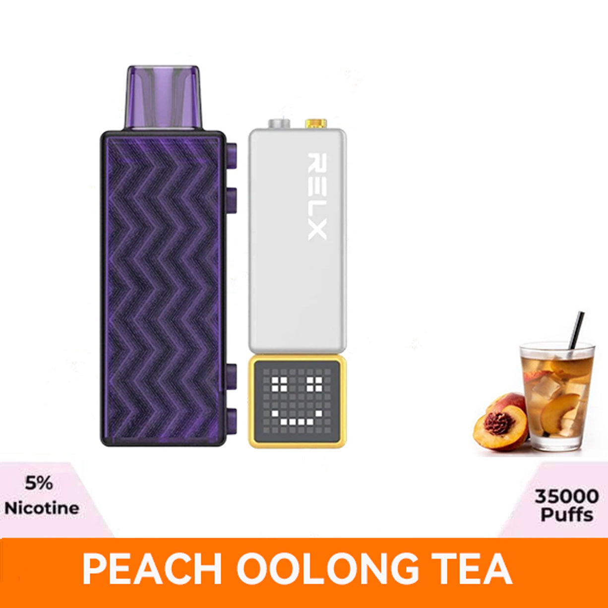 悦刻RELX正品Creator磁吸积木乐高套装/单一烟弹 | 超大容量35000口 | 多口味随心选