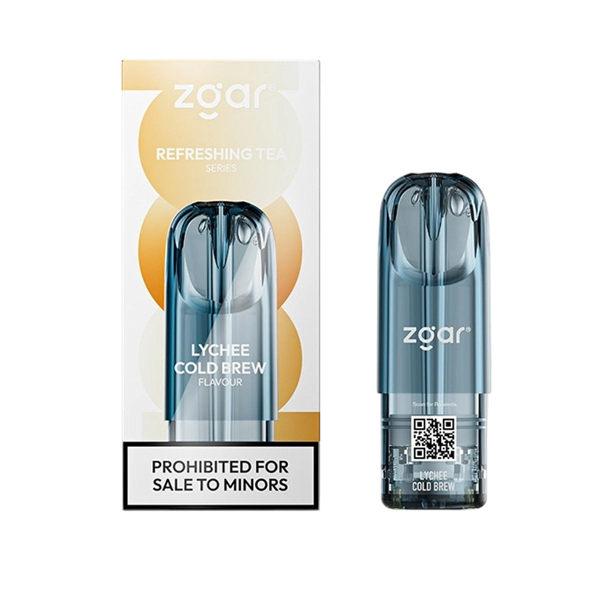 Zgar冰熊6.0s烟弹-3.0ml单颗装-荔枝冷萃茶口味