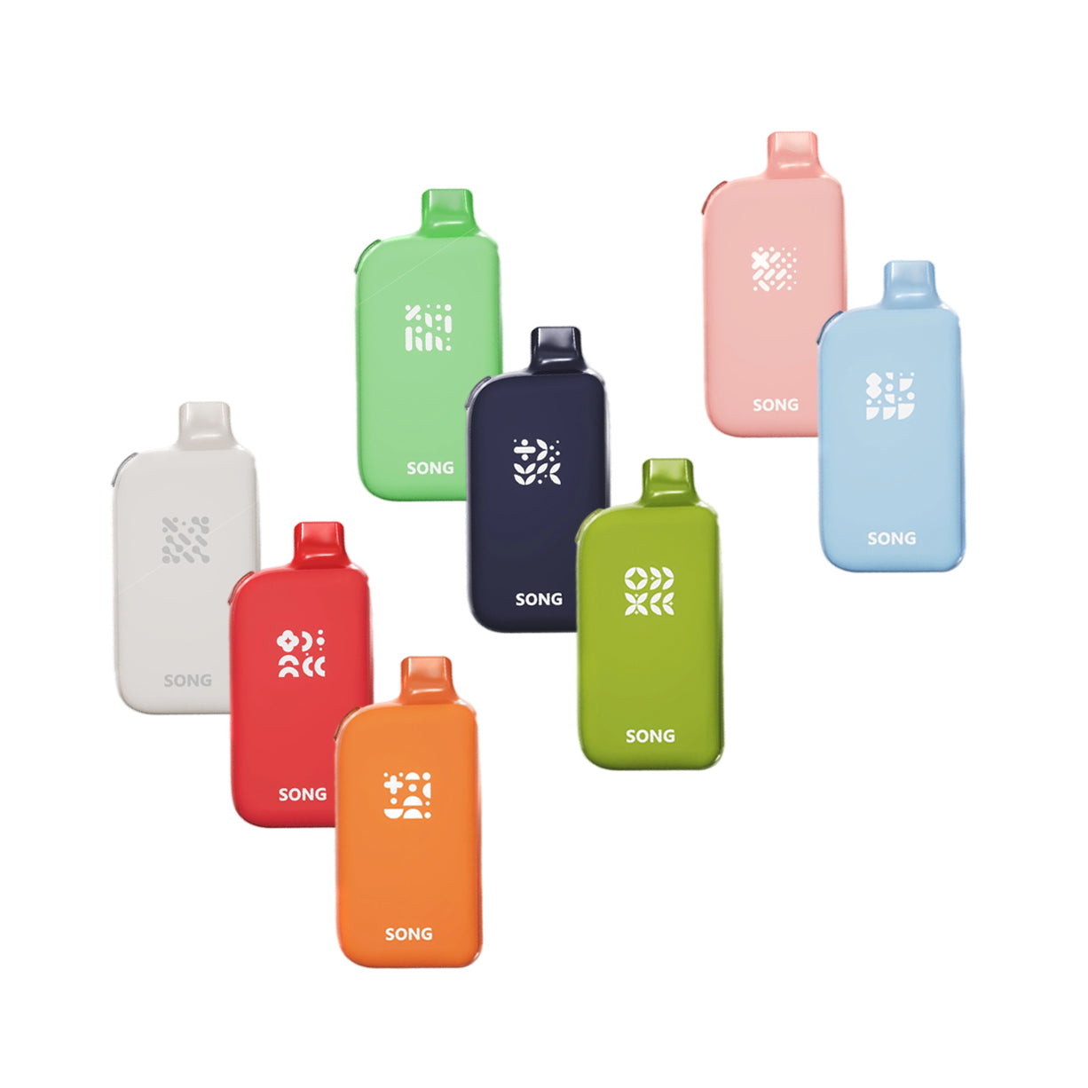 崧冰砖正品SONG A38 冰果系列一次性17000口电子烟 | 一键冰爽，多种口味选择