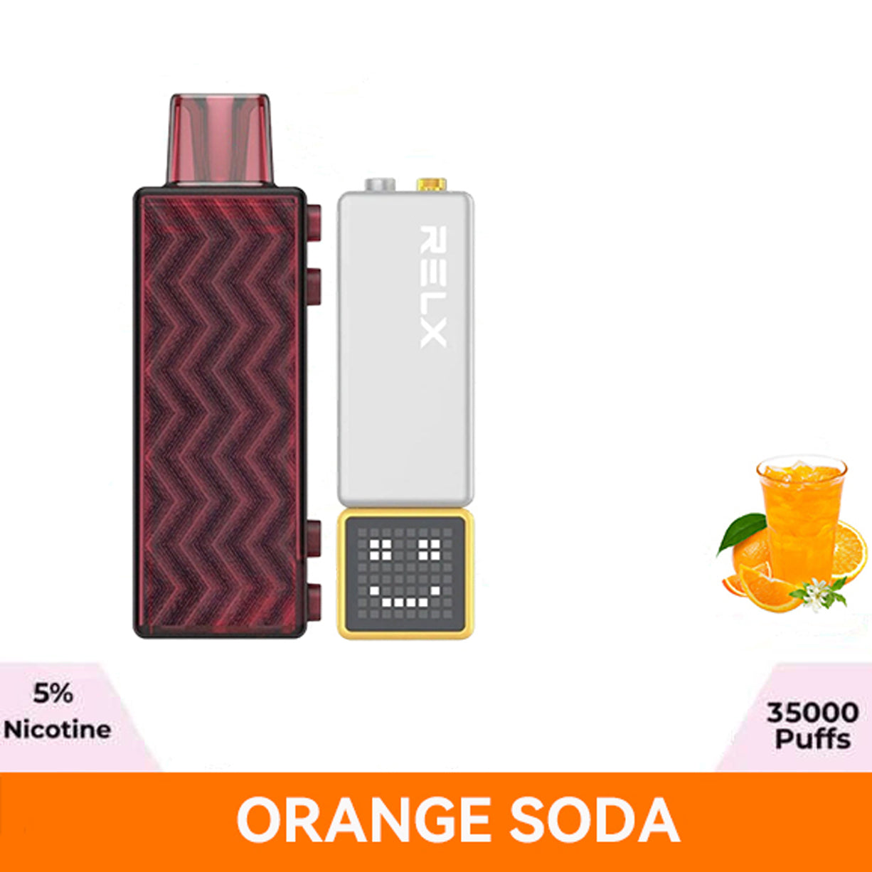 悦刻RELX正品Creator磁吸积木乐高套装/单一烟弹 | 超大容量35000口 | 多口味随心选