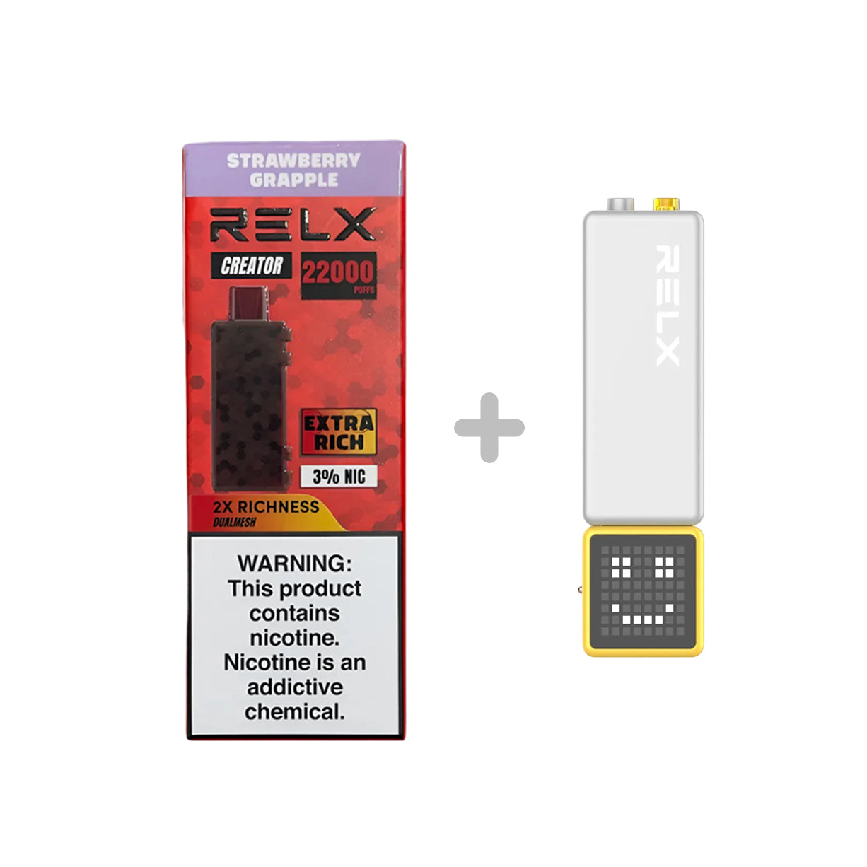 悦刻RELX正品积木乐高RELX Creator 22000口 | 套餐多口味搭配 | 适配1代/2代/3代弹杆