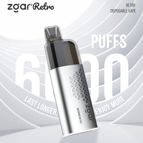 冰熊ZGAR正品传奇 Zgar Retro 6000 口经典电子烟 | 口味丰富可选