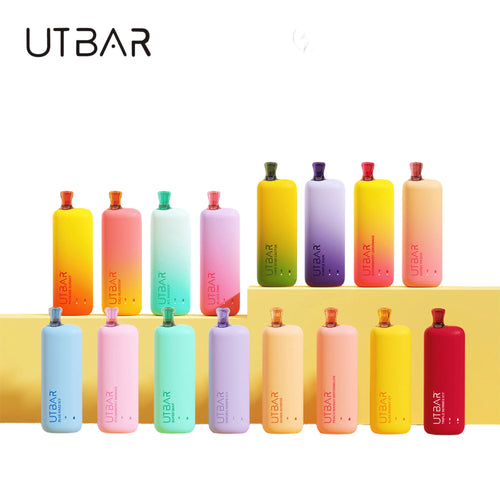 FLUM UTBAR 正品 6000口一次性电子烟｜电量油量显示｜6000 Puff 大容量｜多口味任选