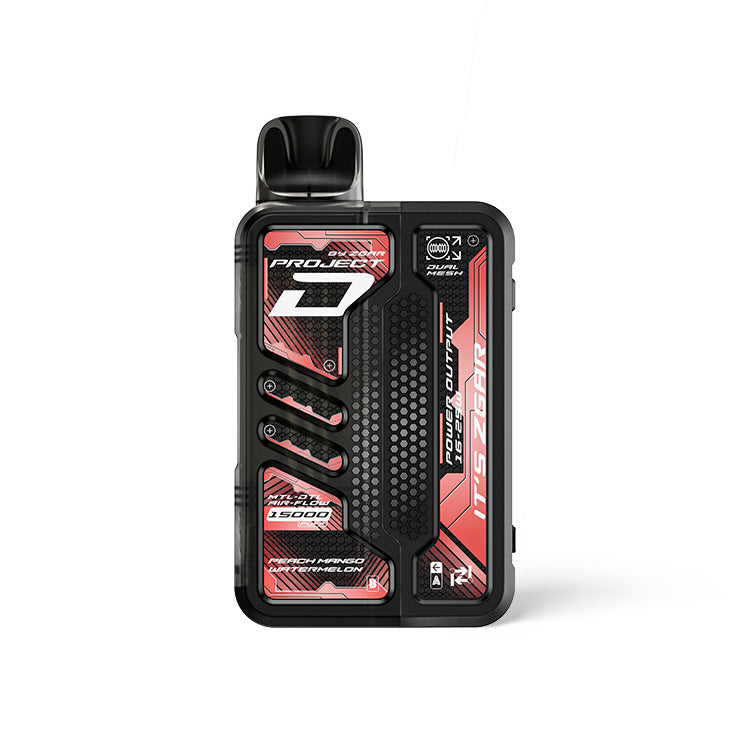 冰熊积木ZGAR正品  PROJECT-D 15000口 可拆卸套装/烟弹电子烟 | 多口味可选