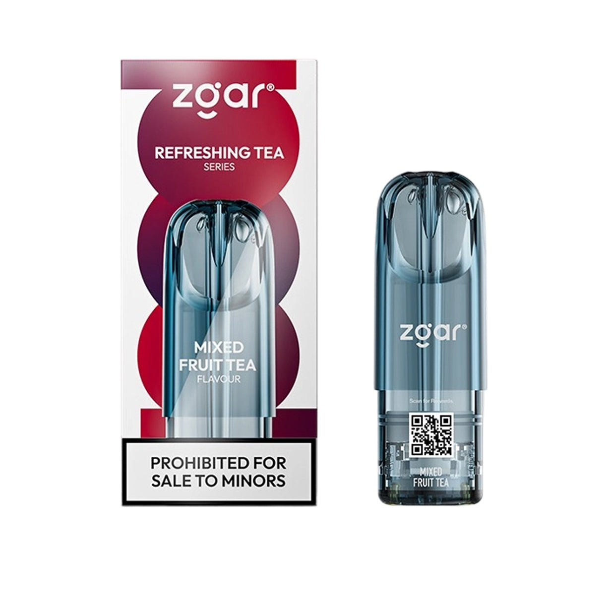 Zgar冰熊6.0s烟弹-3.0ml单颗装-缤纷水果茶口味