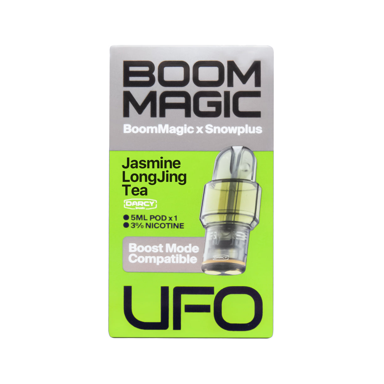 雪加正品 Snowplus×Boom Magic 联名 UFO 烟弹 5ml 大容量 适配悦刻 4/5/6/7 代 | 2颗起售