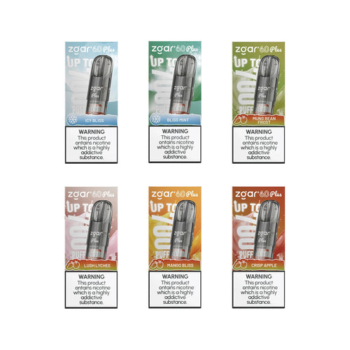 6颗冰熊正品优惠套餐 ZGAR 6.0 PLUS 3.5ml 超大容量烟弹 | 三款口味可选