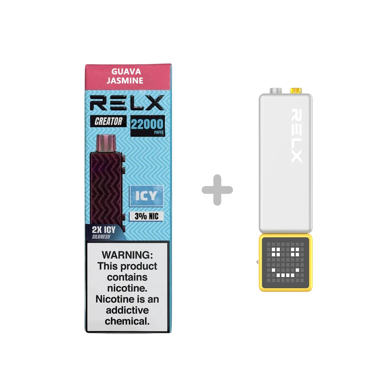 悦刻RELX正品积木乐高RELX Creator 22000口 | 套餐多口味搭配 | 适配1代/2代/3代弹杆
