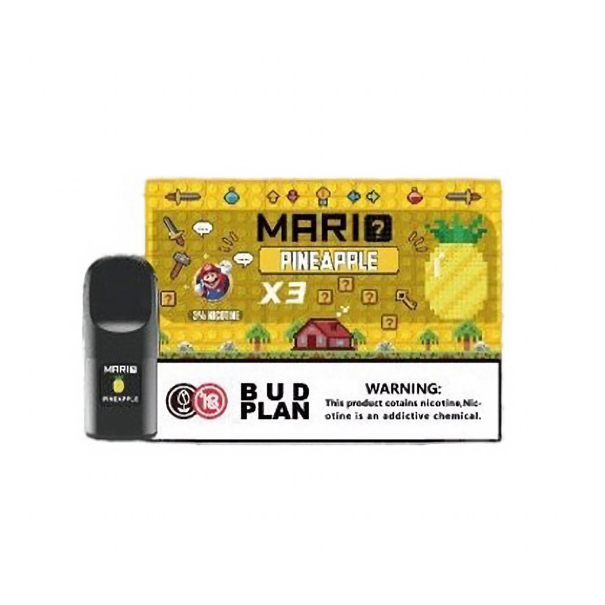 马里奥正品六代 Mario 6TH 通配烟弹3颗装 | 兼容悦刻4/5/6/7代烟杆