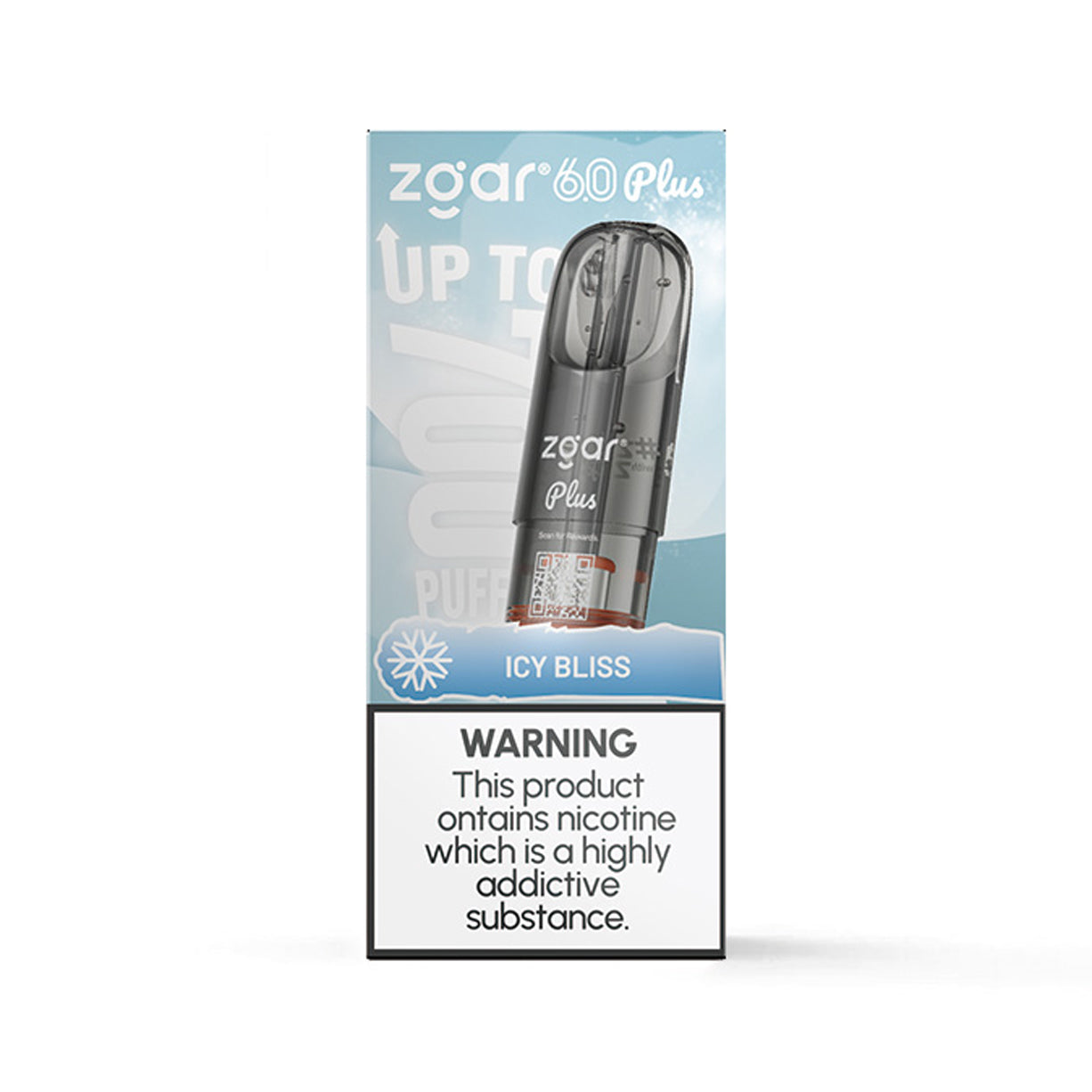 6颗冰熊正品优惠套餐 ZGAR 6.0 PLUS 3.5ml 超大容量烟弹 | 三款口味可选