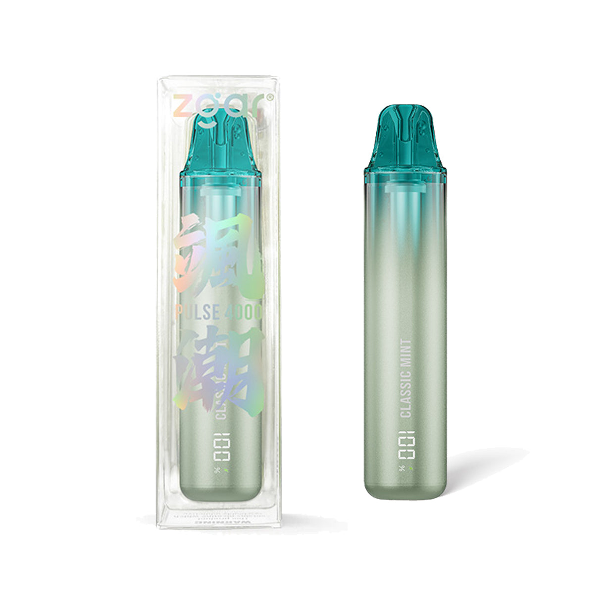 冰熊ZGAR正品颯潮Zgar Pulse一次性4000口糖果色时尚电子烟 | 飒潮口味丰富可选