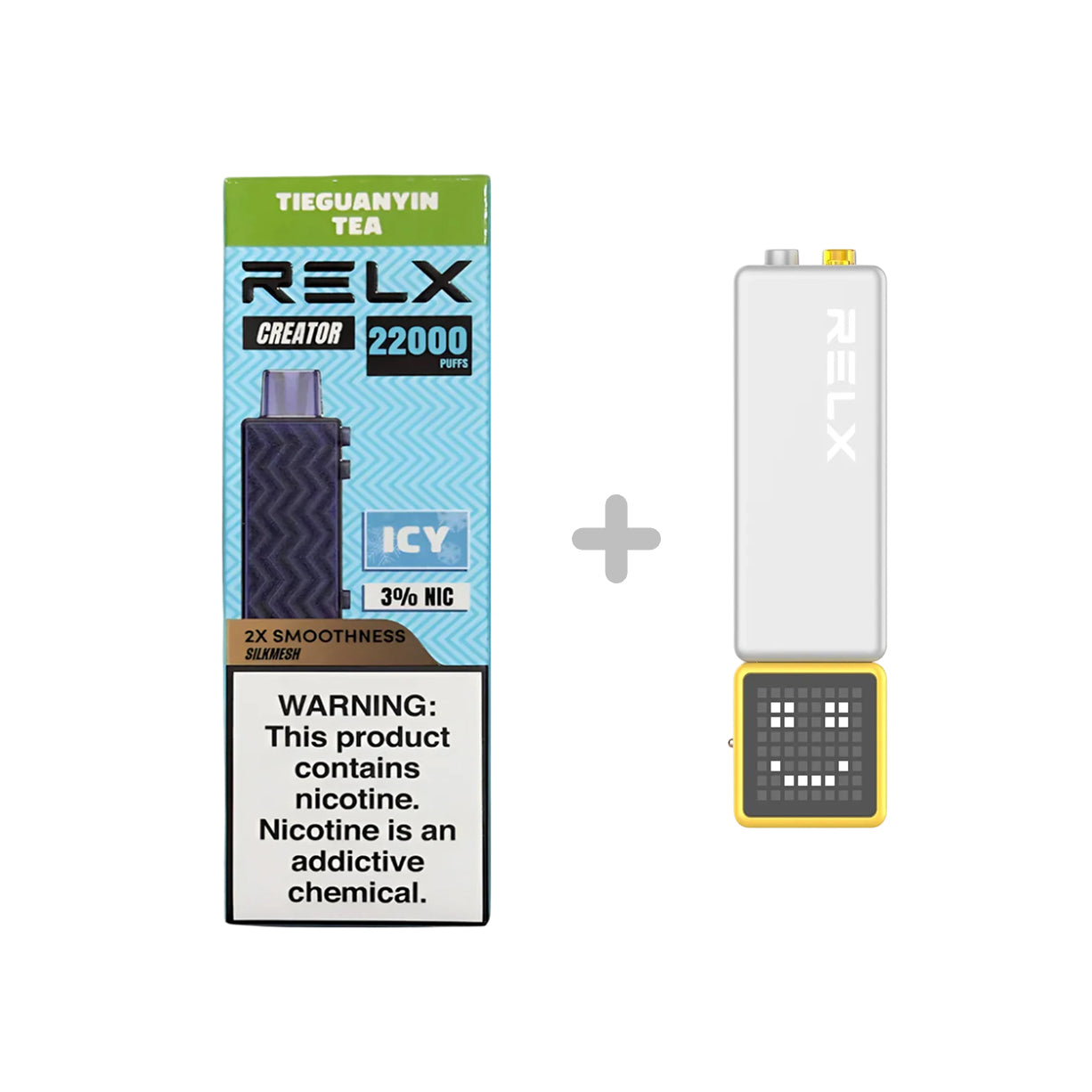 悦刻RELX正品积木乐高RELX Creator 22000口|套餐多口味搭配|适配1代/2代弹杆