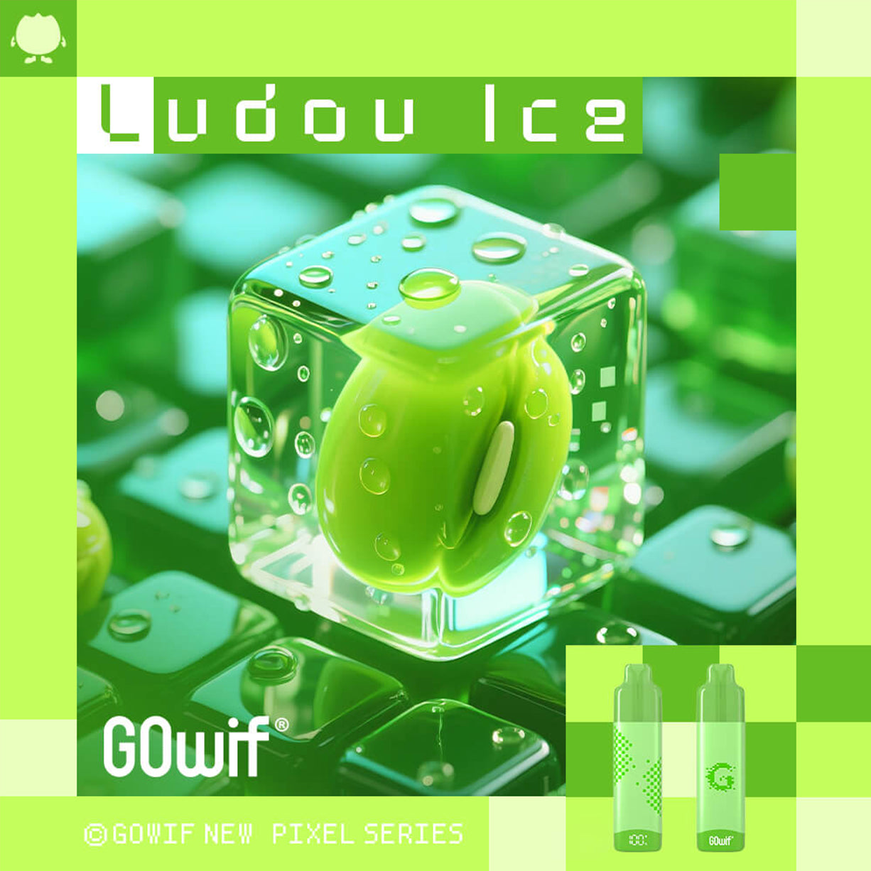 高维正品 GOwif Chill 陶瓷芯涡轮大功率极凉系列 18000口一次性电子烟 | 多款口味任选