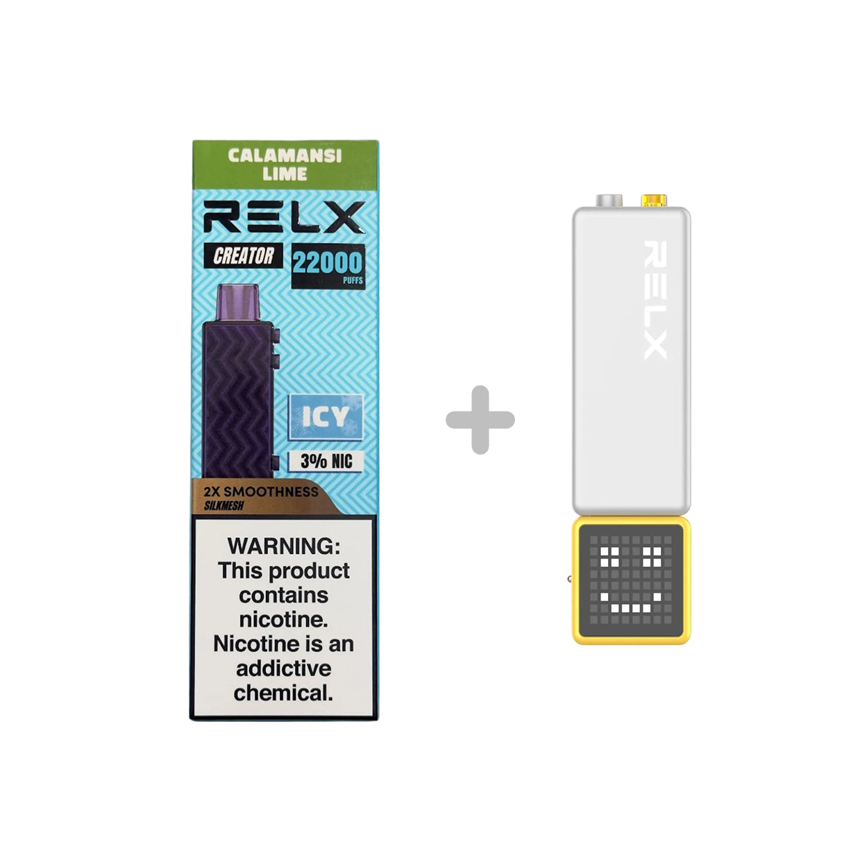 悦刻RELX正品积木乐高RELX Creator 22000口|套餐多口味搭配|适配1代/2代弹杆