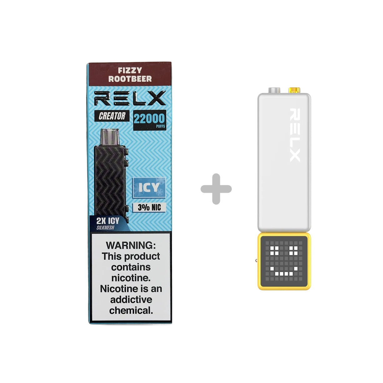 悦刻RELX正品积木乐高RELX Creator 22000口|套餐多口味搭配|适配1代/2代弹杆