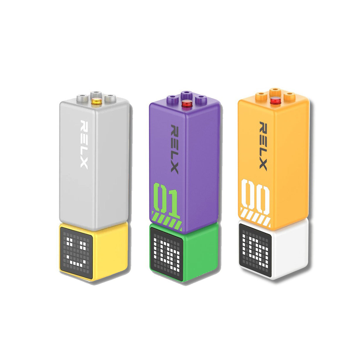 悦刻RELX正品 CREATOR PRO+ 新世纪福音战士联名款 | 超大容量30000口磁吸乐高积木电子烟套餐 | 三种口味任选