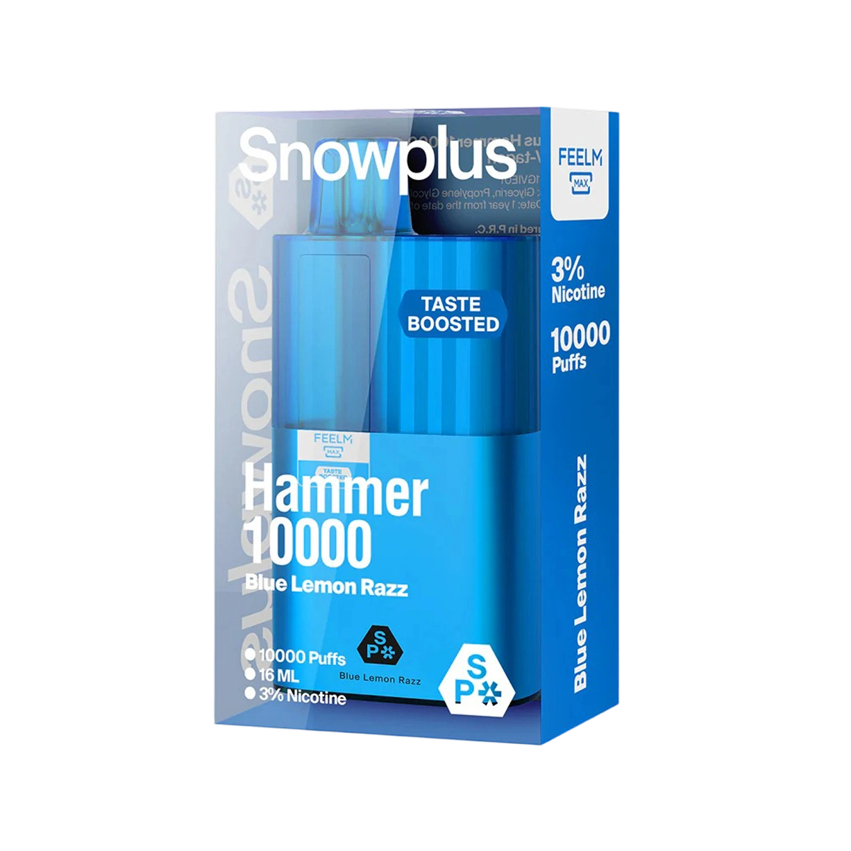 雪加大板砖Snowplus Hammer 10000口|海外版正品 一次性16ml大容量|口味丰富可选