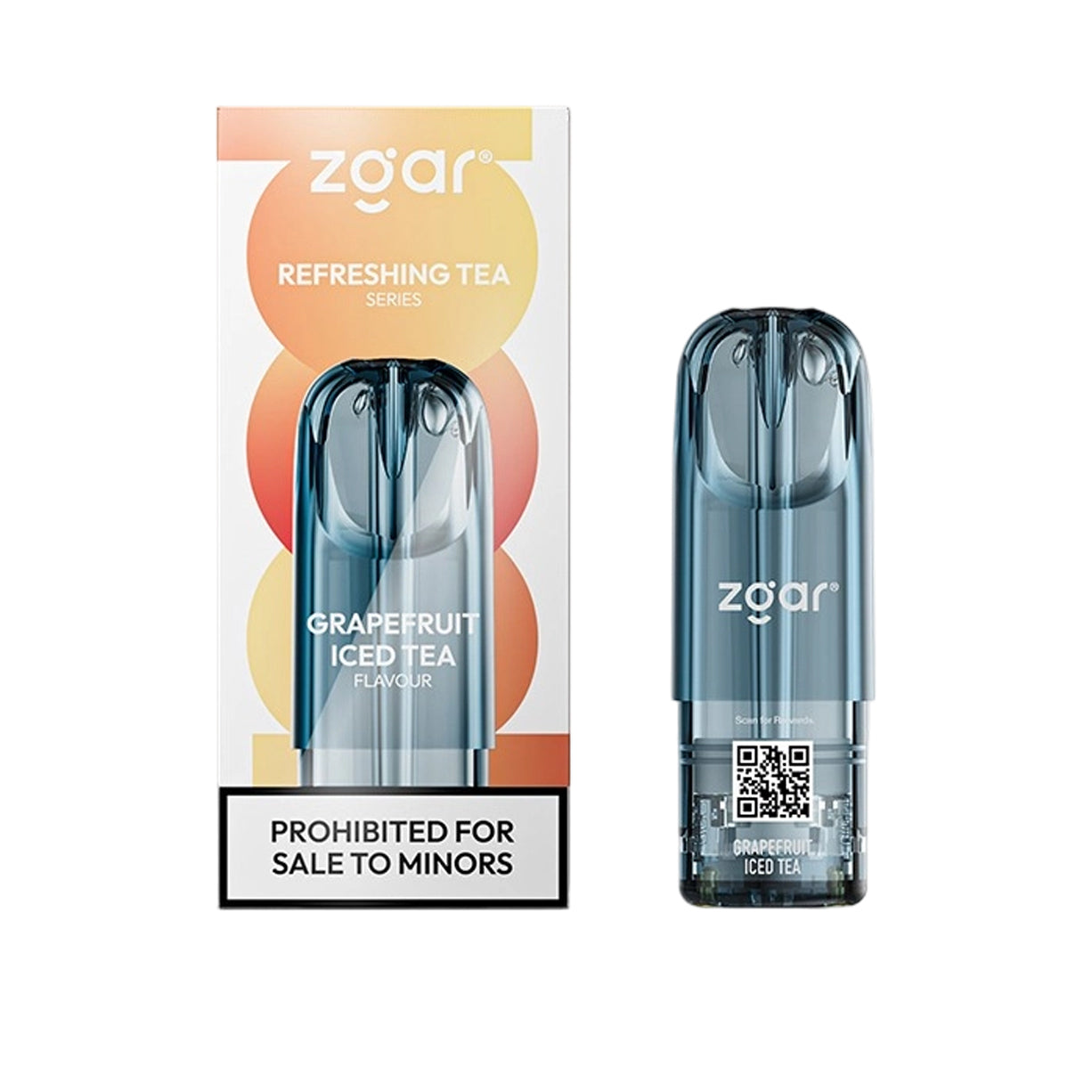 Zgar冰熊6.0s烟弹-3.0ml单颗装-柚C冰茶口味