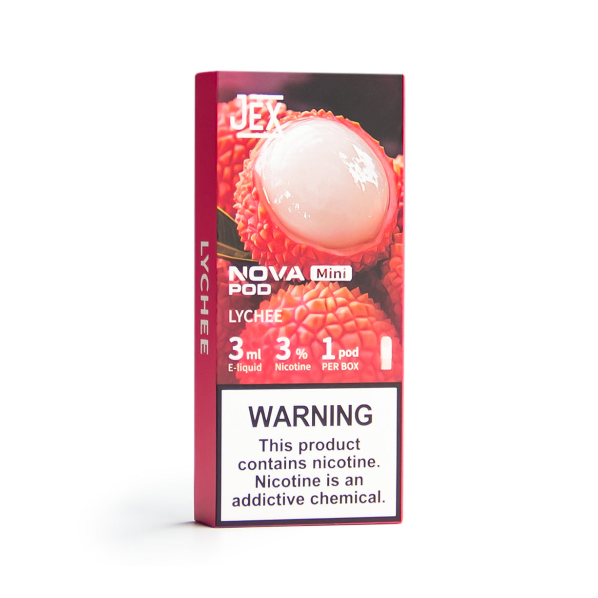 极星正品 JEX NOVA Mini Pod 3ml 单颗装烟弹-兼容 4/5/6/7 代烟杆 | 多口味任选 3颗起售