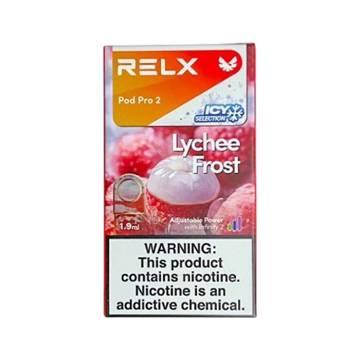悦刻RELX正品外贸弹|极凉荔枝 Lychee Frost 口味|单颗装 3颗起售