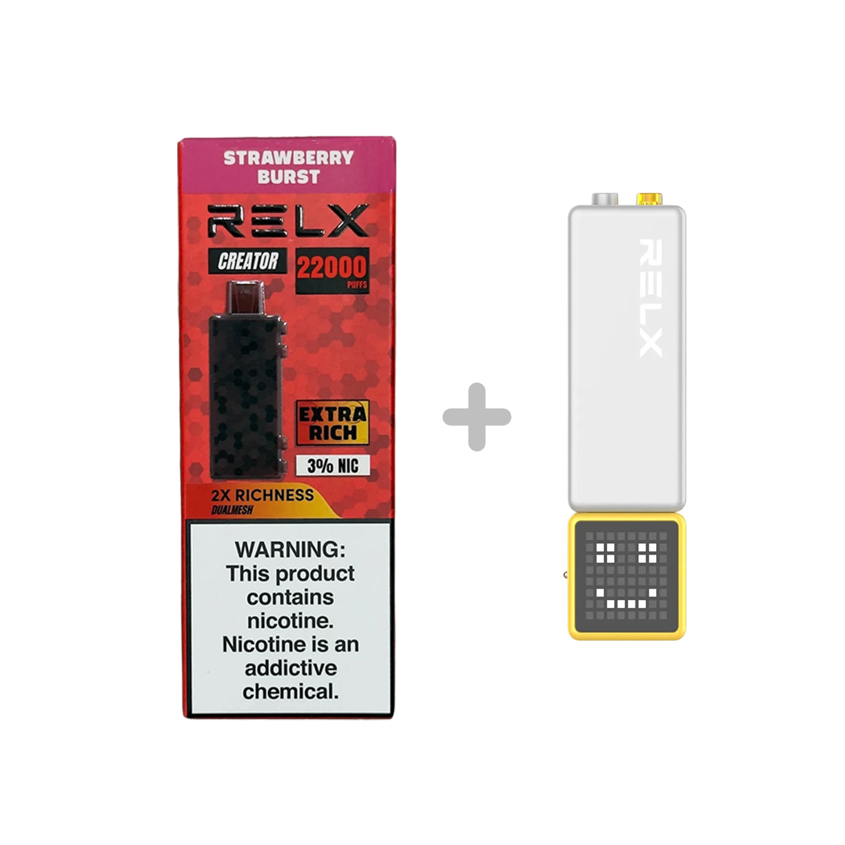 悦刻RELX正品积木乐高RELX Creator 22000口 | 套餐多口味搭配 | 适配1代/2代/3代弹杆