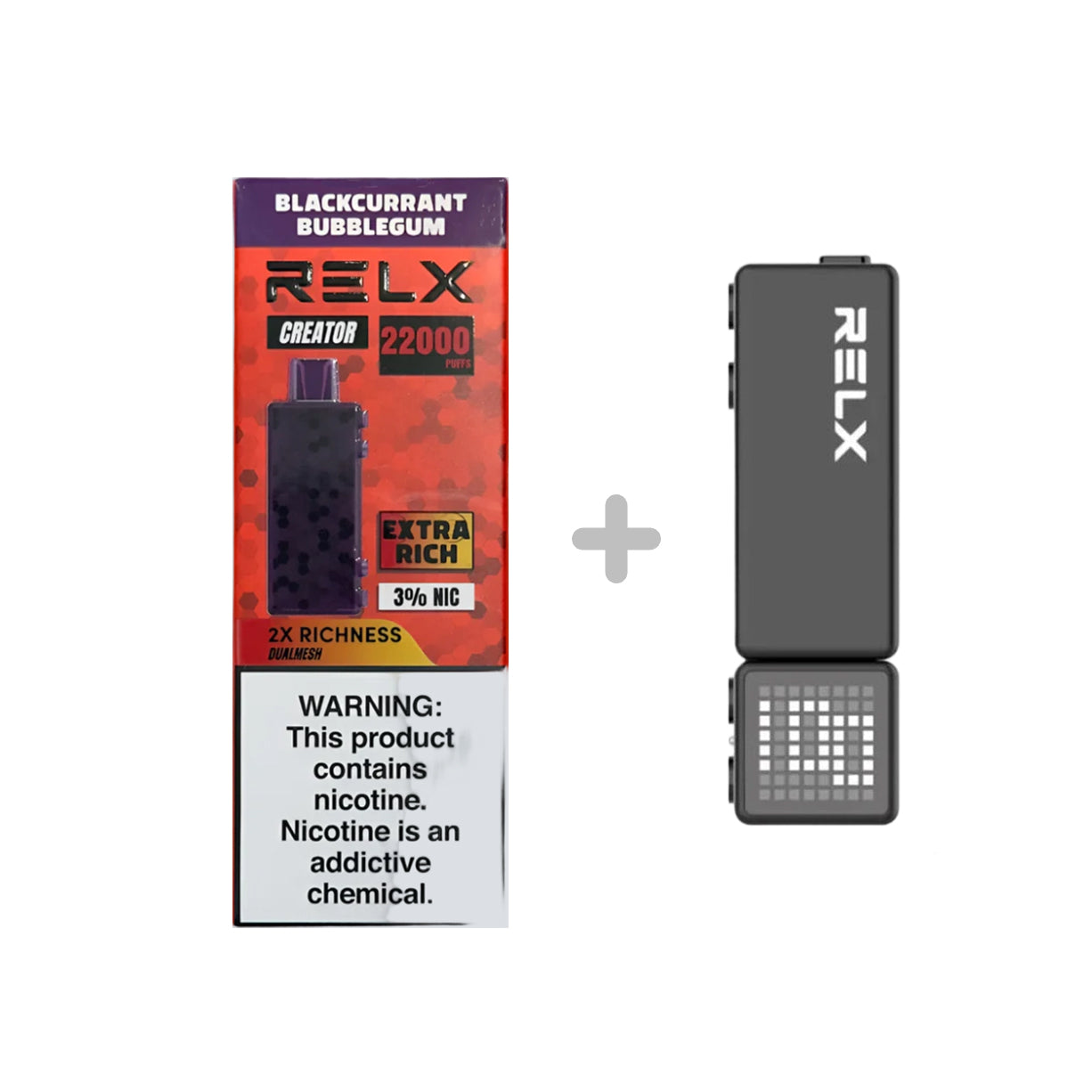 悦刻RELX正品积木乐高RELX Creator 22000口 | 套餐多口味搭配 | 适配1代/2代/3代弹杆